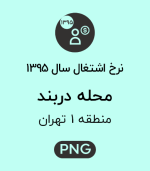 نرخ اشتغال محله دربند