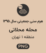 هرم سنی جمعیت محله محلاتی