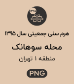 هرم سنی جمعیت محله سوهانک