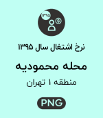 نرخ اشتغال محله محمودیه