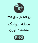 نرخ اشتغال محله ایوانک