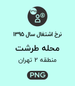 نرخ اشتغال محله طرشت