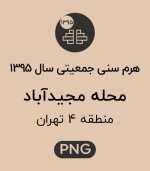 هرم سنی جمعیت محله مجید آباد