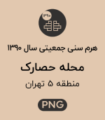 هرم سنی جمعیت (1390) محله حصارک
