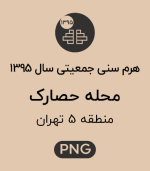 هرم سنی جمعیت محله حصارک