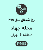 نرخ اشتغال محله جهاد