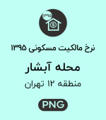 نرخ مالکیت مسکونی محله آبشار
