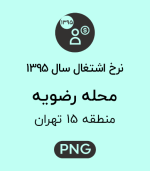 نرخ اشتغال محله رضویه