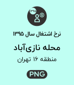 نرخ اشتغال محله نازی آباد