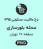 نرخ مالکیت مسکونی محله بلورسازی