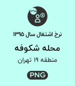 نرخ اشتغال محله شکوفه