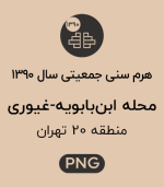 هرم سنی جمعیت (1390) محله ابن بابویه-غیوری