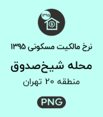 نرخ مالکیت مسکونی محله شیخ صدوق