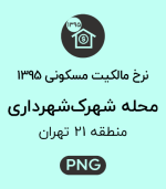 نرخ مالکیت مسکونی محله شهرک شهرداری