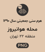 هرم سنی جمعیت (1390) محله هوانیروز