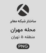 ساختار شبکه معابر محله مهران