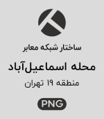 ساختار شبکه معابر محله اسماعیل آباد